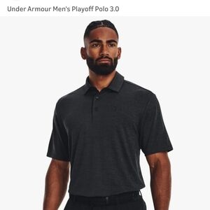 Under Armour Men's Playoff Polo 3.0 Black